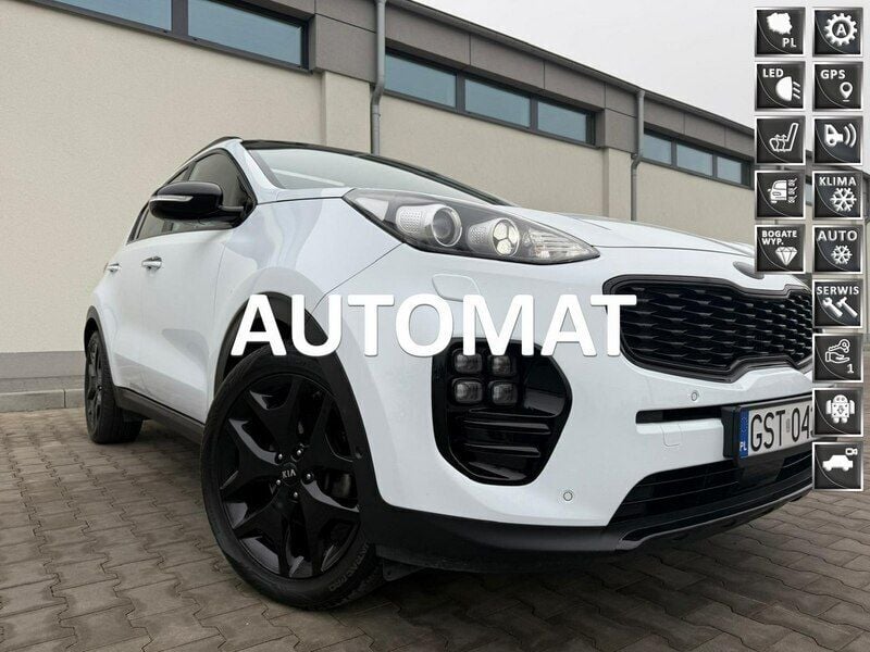 Biały Używany 2017 Kia Sportage GT-Line SUV | 69 999 zł (Uczciwa cena) - Obraz 1/4