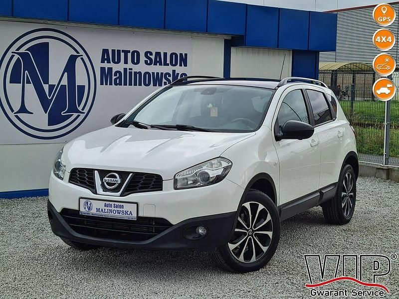 Biały Używany 2013 Nissan Qashqai 360º SUV | 29 900 zł (Uczciwa cena) - Obraz 1/4
