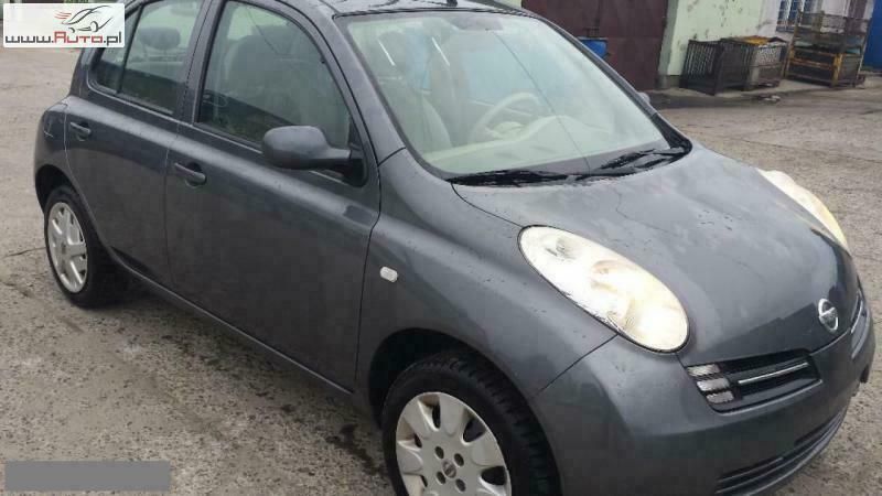 Używany Nissan Micra 65 KM (47 kW) 2005 Szary Hatchback