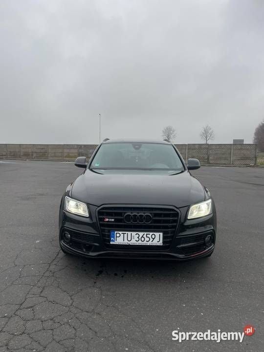 Czarny Używany 2015 Audi SQ5 SUV | 83 500 zł (Dobra cena) - Obraz 1/4