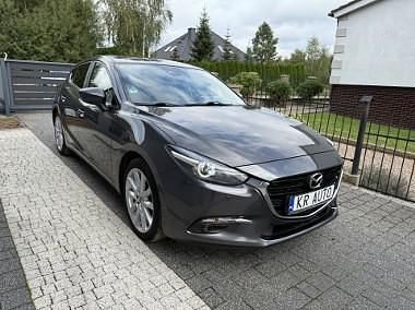 Szary Używany 2017 Mazda 3 Hatchback | 49 900 zł (Uczciwa cena) - Obraz 1/4