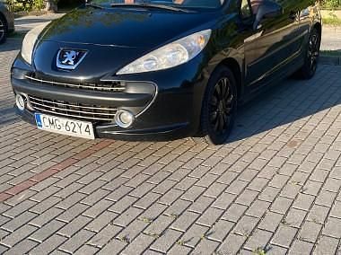 Czarny Używany 2008 Peugeot 207 CC Kabriolet | 12 900 zł - Obraz 1/4