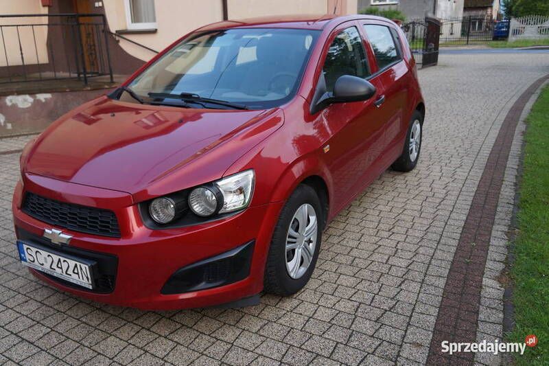 Bordowy Używany 2011 Chevrolet Aveo Hatchback | 11 900 zł (Super Cena) - Obraz 1/4