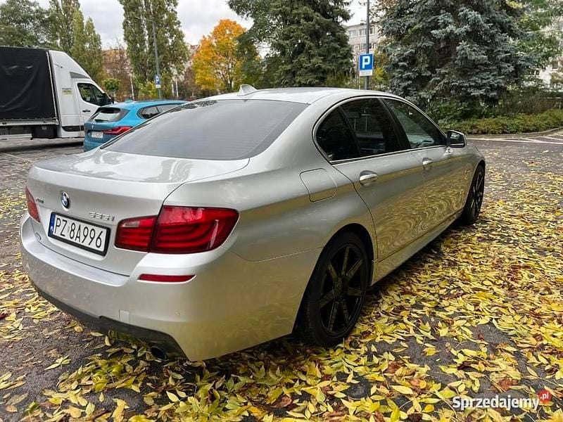 Używany BMW 535 2013 Srebrny Sedan/Limuzyna