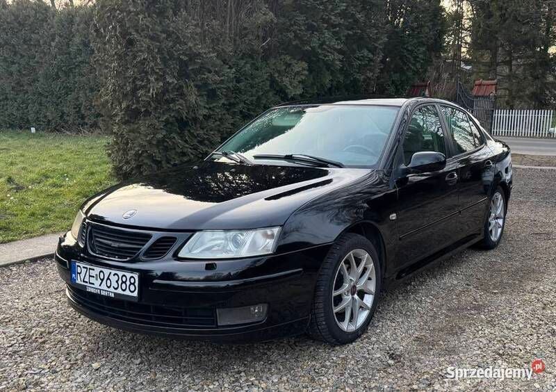 Czarny Używany 2003 Saab 9-3 Sedan/Limuzyna | 7000 zł (Dobra cena) - Obraz 1/4