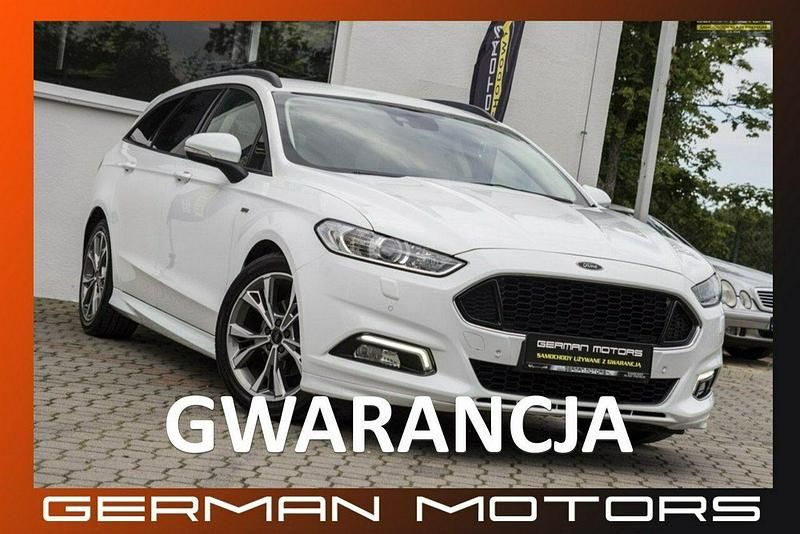 Biały Używany 2018 Ford Mondeo ST-Line Kombi | 54 900 zł (Uczciwa cena) - Obraz 1/4