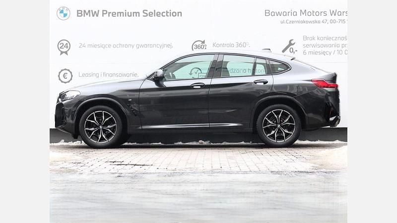 Używany BMW X4 Shadowline 184 KM (135 kW) 2023 Szary sophisto z brylantowym połyskiem metalizowany SUV