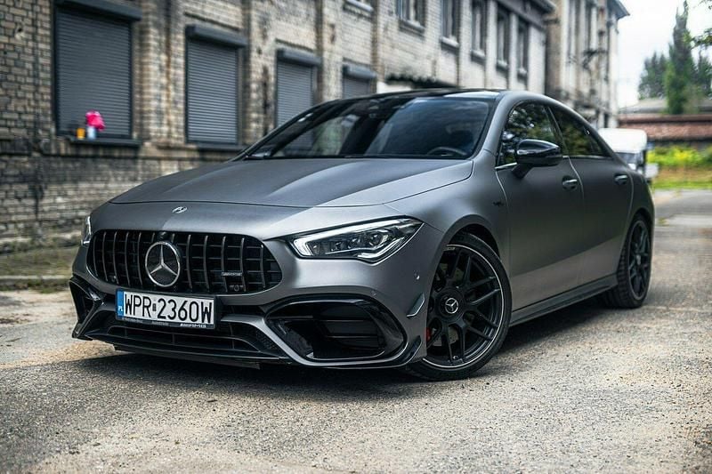 Używany Mercedes CLA45 AMG AMG 421 KM (309 kW) 2021 Szary Sedan/Limuzyna