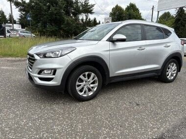 Srebrny Używany 2018 Hyundai Tucson SUV | 74 900 zł (Uczciwa cena) - Obraz 1/4