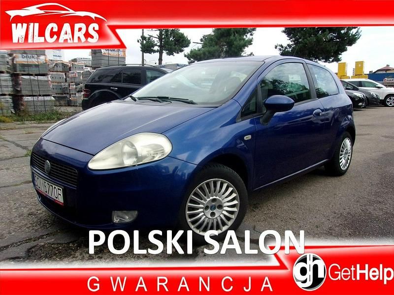 Niebieski (metalik) Używany 2006 Fiat Punto Hatchback | 4500 zł (Uczciwa cena) - Obraz 1/4