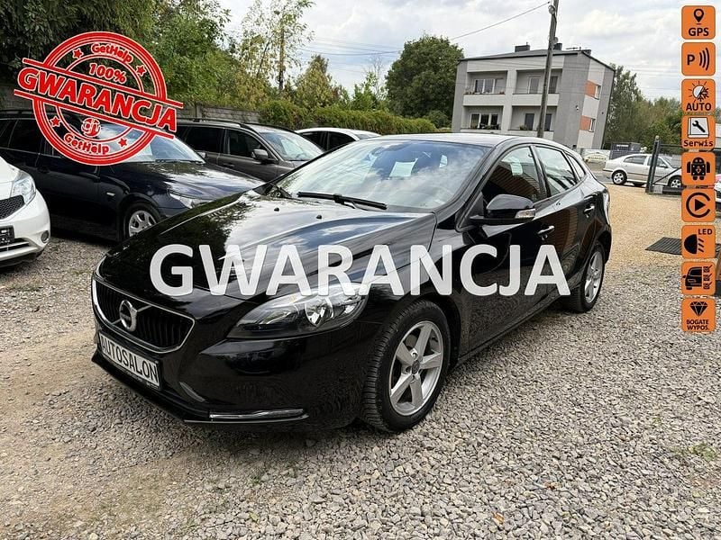 Czarny Używany 2017 Volvo V40 Kombi | 39 400 zł (Dobra cena) - Obraz 1/4