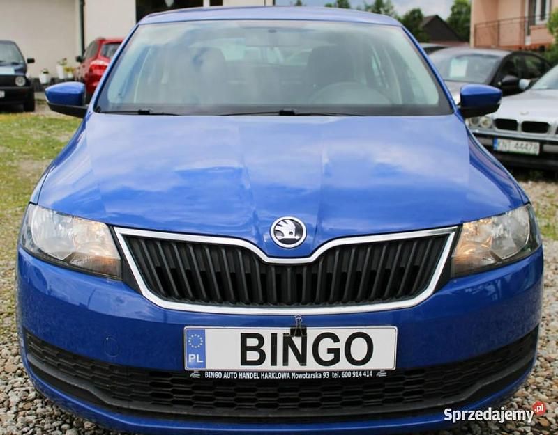 Niebieski Używany 2019 Skoda Rapid Active Sedan/Limuzyna | 36 800 zł (Uczciwa cena) - Obraz 1/4