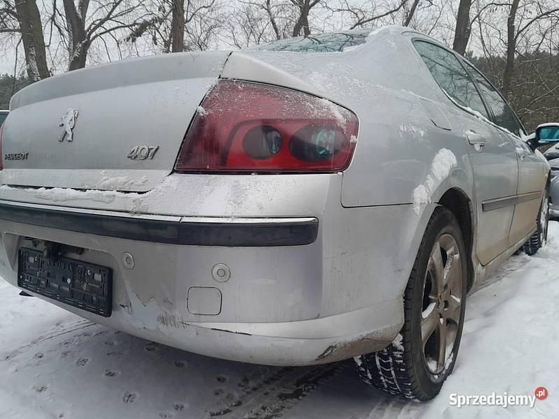 Używany Peugeot 407 2005 Srebrny Sedan/Limuzyna