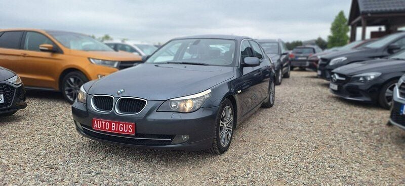 Używany BMW 520 163 KM (119 kW) 2008 Szary (metalik) Sedan/Limuzyna