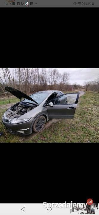 Używany Honda Civic 140 KM (102 kW) 2008 Brązowy Hatchback