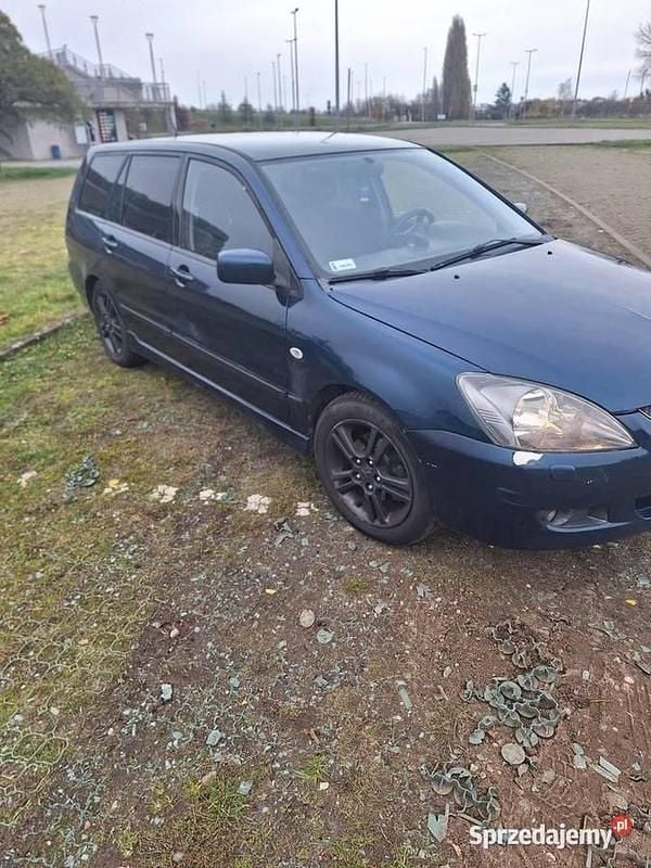 Niebieski Używany 2003 Mitsubishi Lancer Kombi | 6500 zł - Obraz 1/4