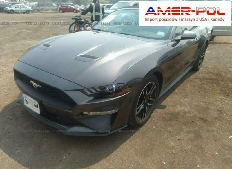Szary Używany 2018 Ford Mustang Kabriolet | 59 000 zł - Obraz 1/4