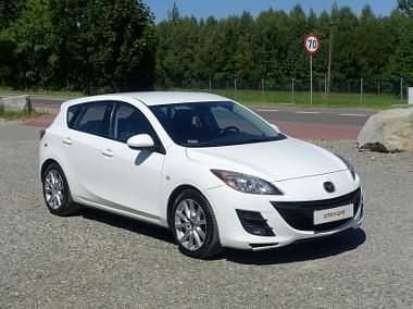 Biały Używany 2010 Mazda 3 Hatchback | 12 800 zł - Obraz 1/4