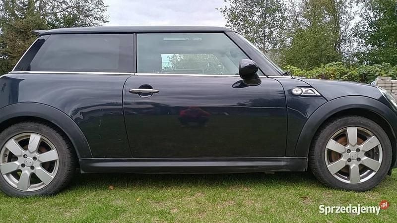 Czarny Używany 2008 Mini Cooper S Hatchback | 16 400 zł (Super Cena) - Obraz 1/4