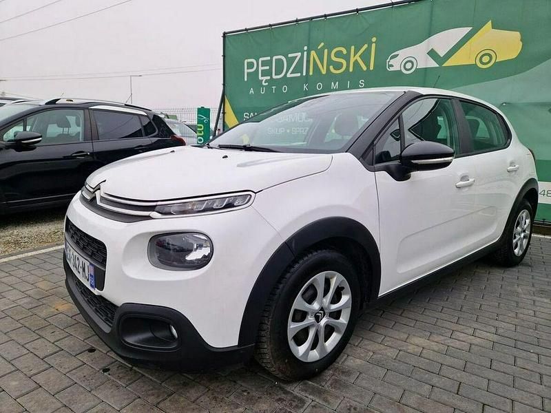 Biały Używany 2018 Citroën C3 Hatchback | 26 900 zł (Uczciwa cena) - Obraz 1/4