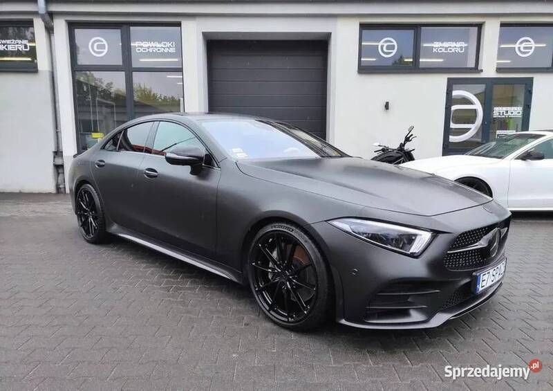 Czarny Używany 2018 Mercedes CLS400 Sedan/Limuzyna | 230 000 zł - Obraz 1/4