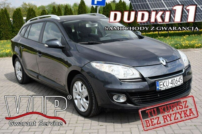 Szary Używany 2012 Renault Mégane GrandTour Kombi | 18 900 zł (Uczciwa cena) - Obraz 1/4