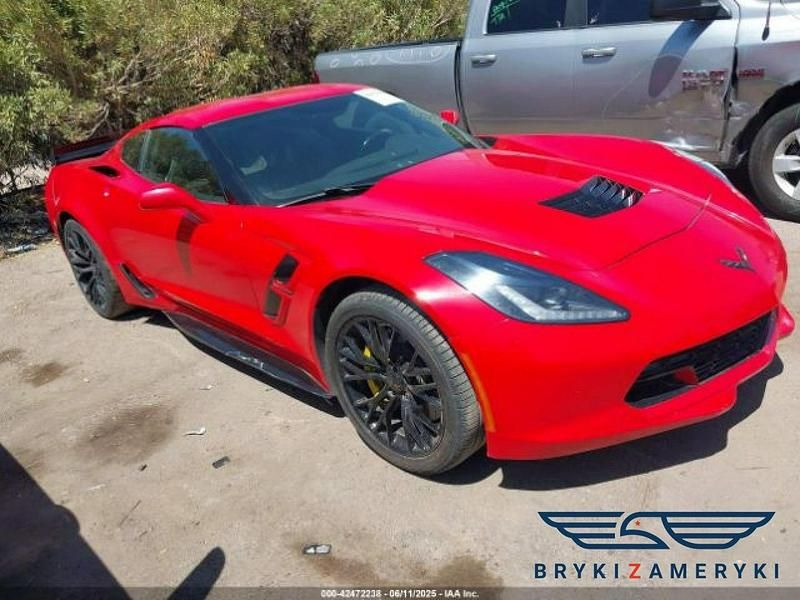Czerwony Używany 2017 Chevrolet Corvette Coupe | 118 870 zł - Obraz 1/3