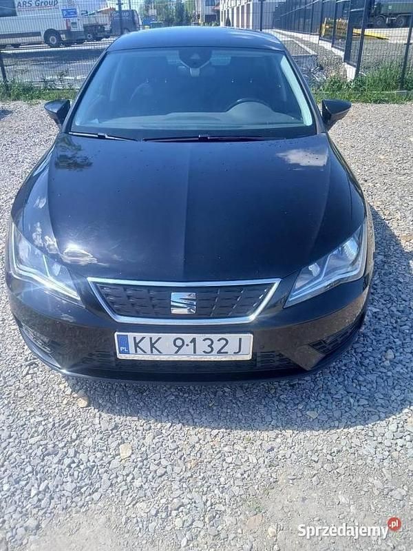 Czarny Używany 2018 Seat Leon Hatchback | 31 500 zł (Uczciwa cena) - Obraz 1/4