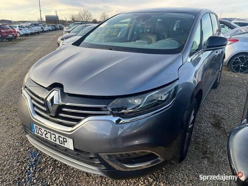 Szary Używany 2015 Renault Espace Minivan | 32 700 zł - Obraz 1/4