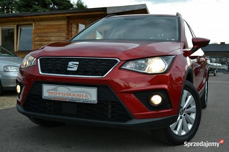 Bordowy Używany 2019 Seat Arona SUV | 49 999 zł (Uczciwa cena) - Obraz 1/4