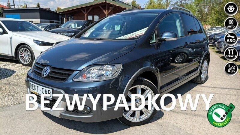 Niebieski Używany 2007 VW Golf Plus Cross Minivan | 16 900 zł (Uczciwa cena) - Obraz 1/4