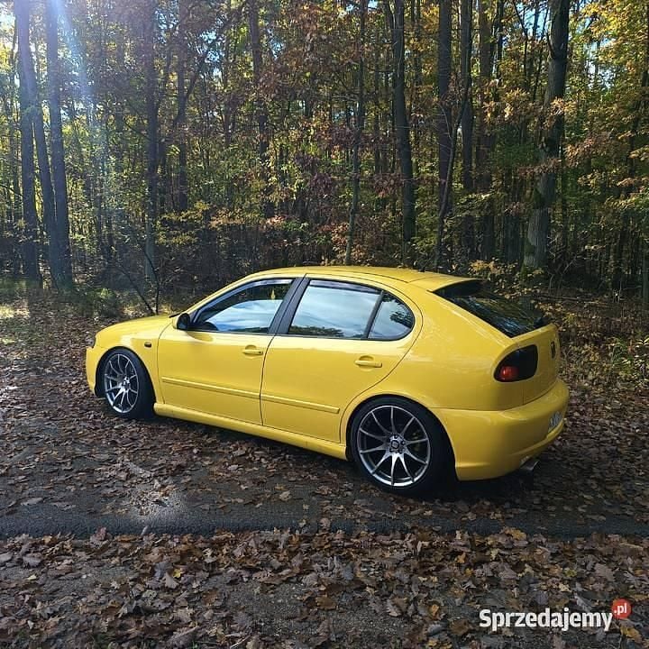 Żółty Używany 2004 Seat Leon Sport Hatchback | 18 900 zł (Dość drogi) - Obraz 1/4