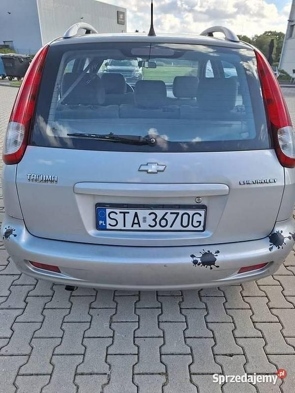 Srebrny Używany 2008 Chevrolet Tacuma Minivan | 2900 zł - Obraz 1/4