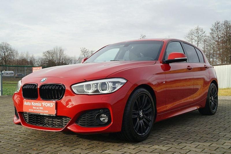 Używany BMW 118 Shadowline 136 KM (100 kW) 2017 Czerwony (metalik) Hatchback