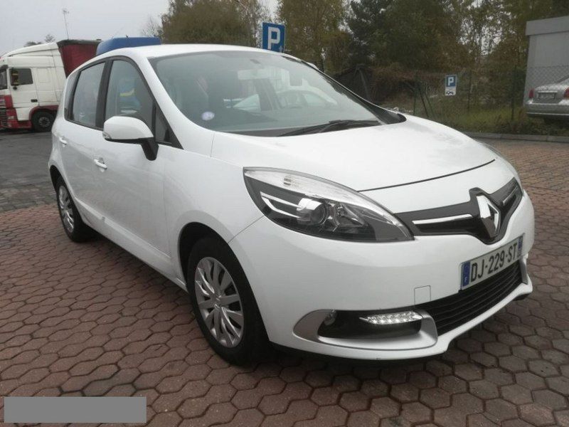 Biały Używany 2014 Renault Scénic III Minivan | 27 900 zł (Uczciwa cena) - Obraz 1/4