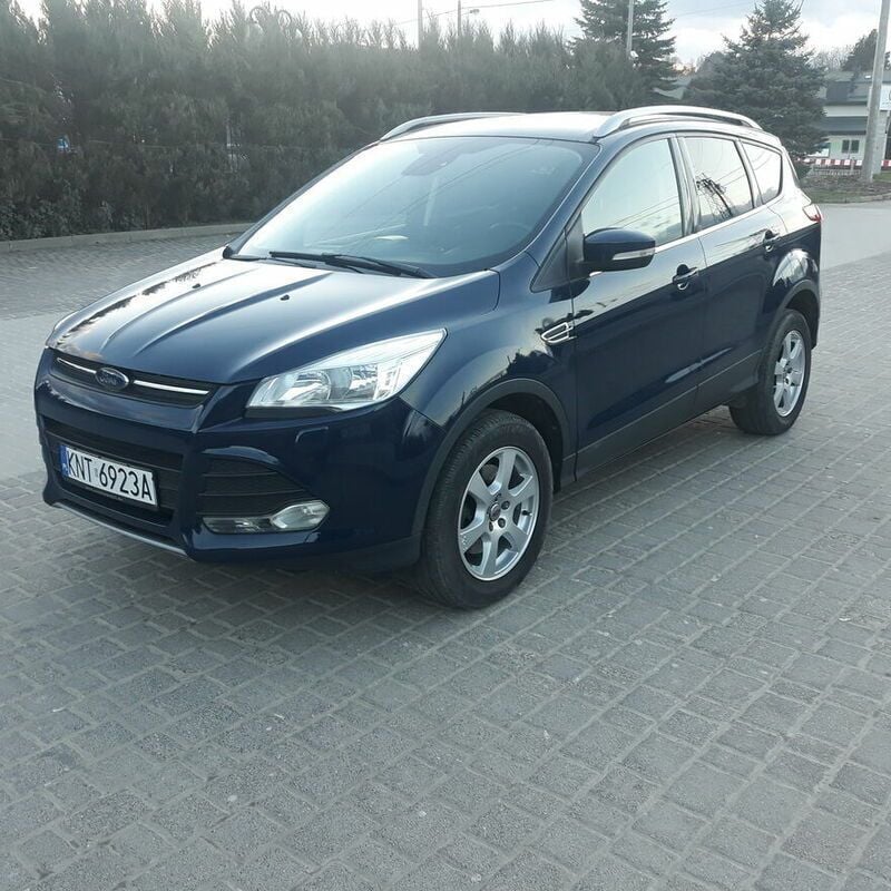 Niebieski Używany 2016 Ford Kuga SUV | 49 900 zł (Super Cena) - Obraz 1/4
