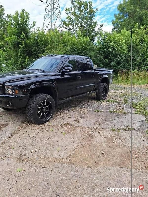 Czarny Używany 2000 Dodge Dakota Pickup | 55 000 zł - Obraz 1/4