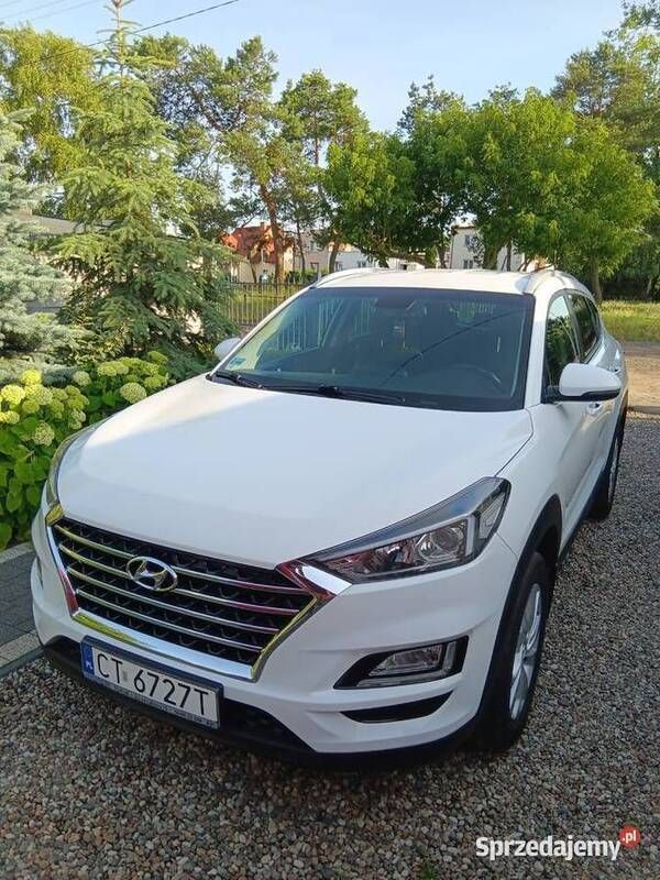Biały Używany 2019 Hyundai Tucson SUV | 77 700 zł (Uczciwa cena) - Obraz 1/4