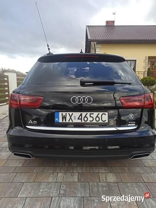 Czarny Używany 2016 Audi A6 Kombi | 71 000 zł (Uczciwa cena) - Obraz 1/4