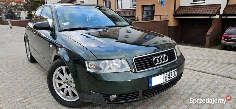 Zielony Używany 2002 Audi A4 Sedan/Limuzyna | 6999 zł (Uczciwa cena) - Obraz 1/4