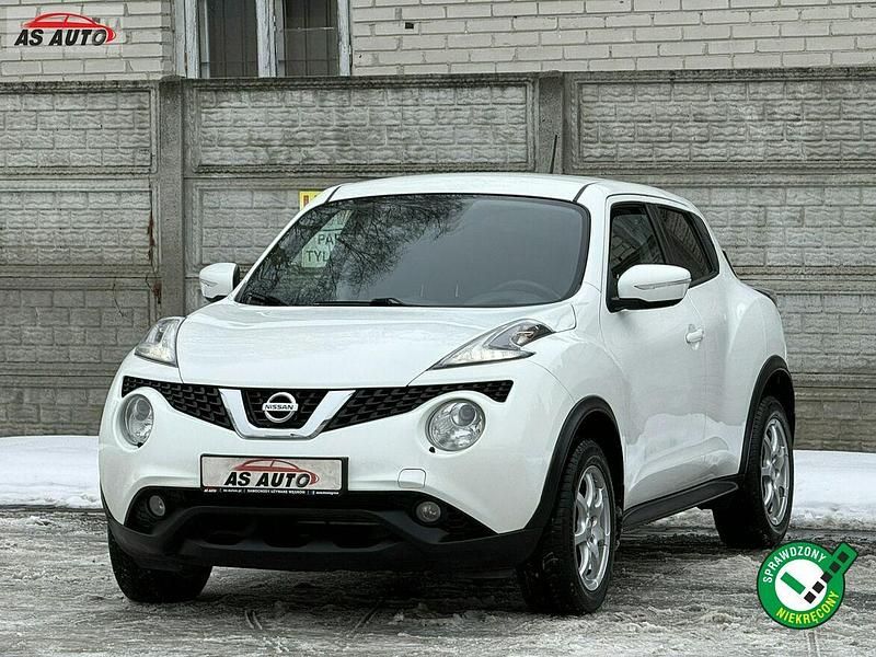 Biały Używany 2015 Nissan Juke Tekna SUV | 41 900 zł (Uczciwa cena) - Obraz 1/4
