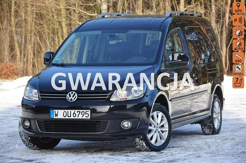 Używany VW Caddy 140 KM (102 kW) 2013 Czarny (metalik) Minivan