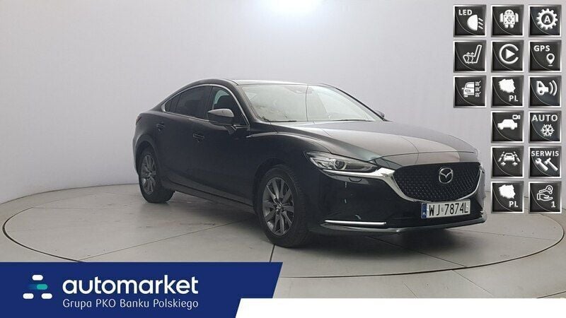 Czarny Używany 2023 Mazda 6 Center-Line Sedan/Limuzyna | 114 850 zł (Uczciwa cena) - Obraz 1/4