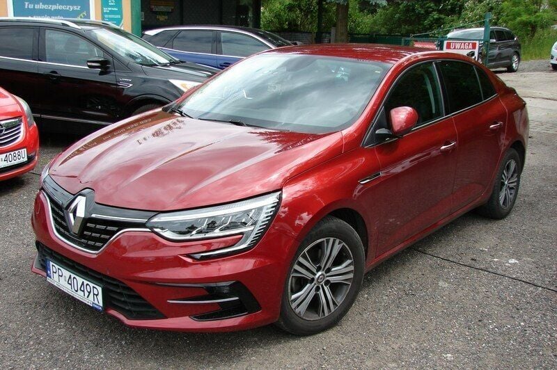 Czerwony (metalik) Używany 2021 Renault Mégane Coupé Coupe | 67 777 zł - Obraz 1/4
