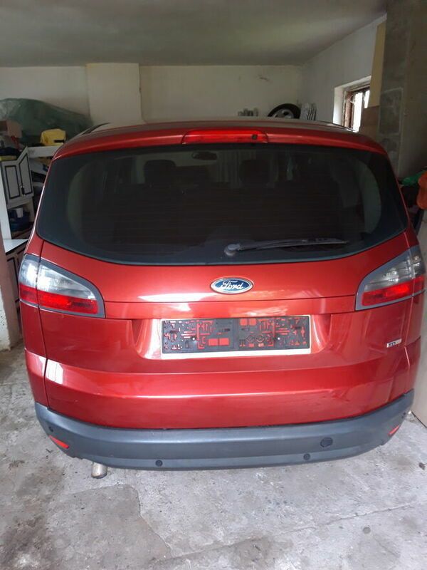 Czerwony Używany 2007 Ford S-MAX S Minivan | 12 600 zł (Uczciwa cena) - Obraz 1/3