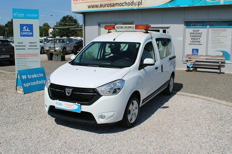 Biały Używany 2018 Dacia Dokker Van | 34 878 zł - Obraz 1/3