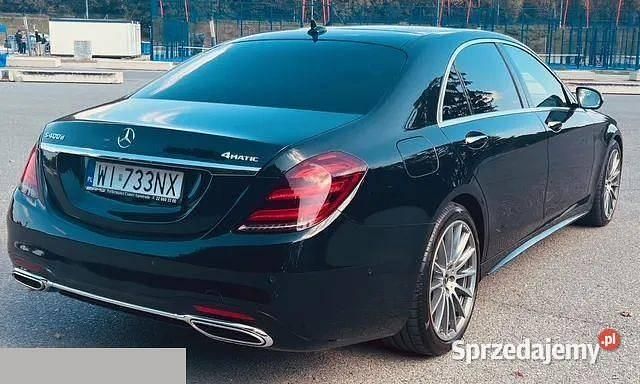 Czarny Używany 2018 Mercedes S400 Sedan/Limuzyna | 199 000 zł (Dobra cena) - Obraz 1/4
