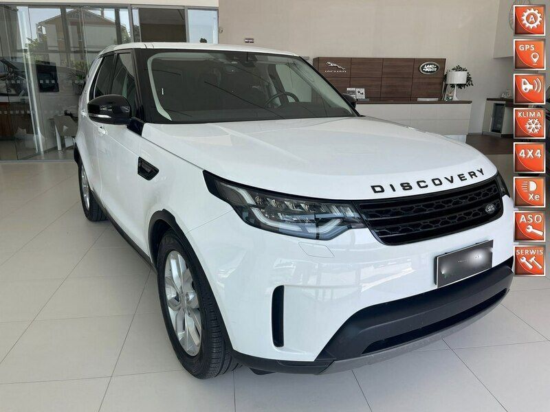 Biały (metalik) Używany 2018 Land Rover Discovery 5 SUV | 155 900 zł (Dość drogi) - Obraz 1/4