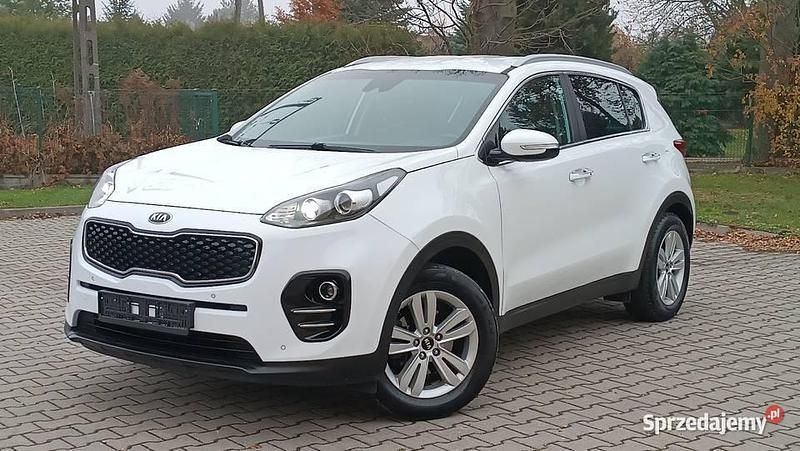 Biały Używany 2017 Kia Sportage SUV | 59 900 zł (Uczciwa cena) - Obraz 1/4