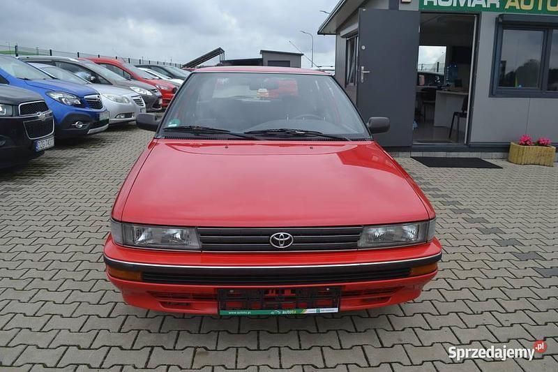 Czerwony Używany 1992 Toyota Corolla Hatchback | 18 900 zł - Obraz 1/4